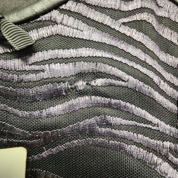 Reiss Lennox Bodycon Pewter Black Cocktail Dress $340 Womens 4 NEW w/ FLAWS READ - Picture 7 of 16